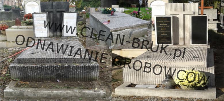 mycie i renowacja grobowców Kraków