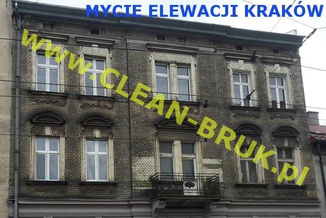 Mycie fasad z płytek ceramicznych Kraków