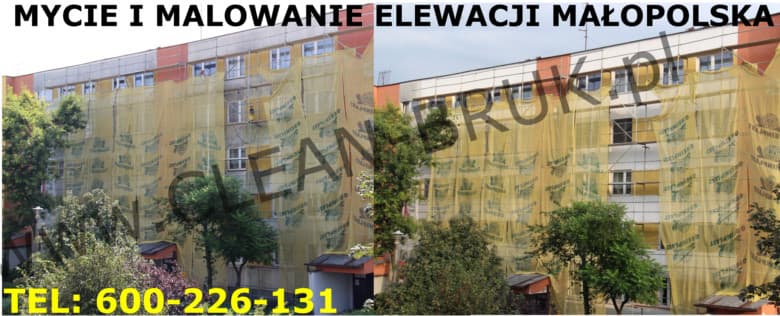 Malowanie elewacjiw Krakowie