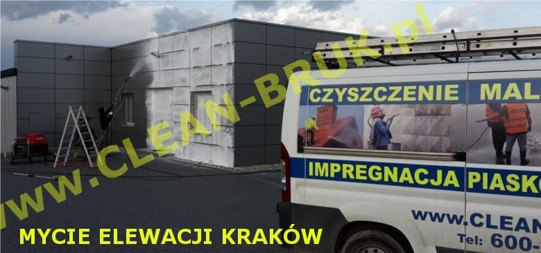Mycie fasad blaszanych Kraków
