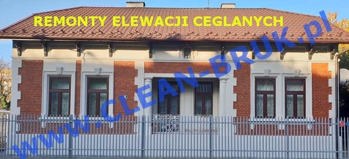 rewitalizacje elewacji z cegły Małopolska