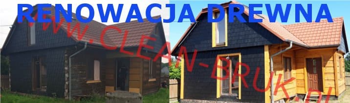 Renowacja elewacji domów z drewna Kraków