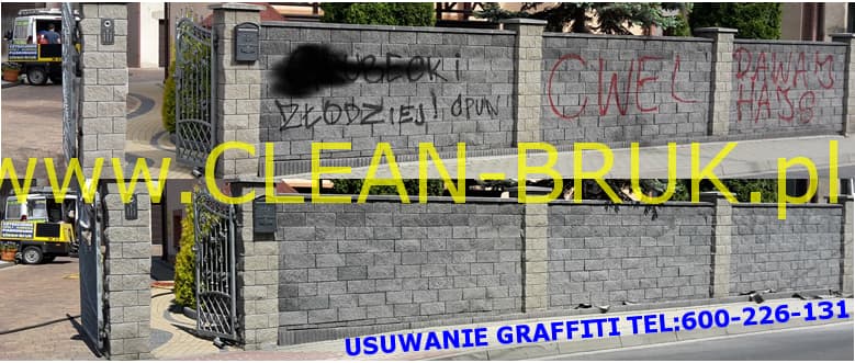 usuwanie graffiti firma krakowa