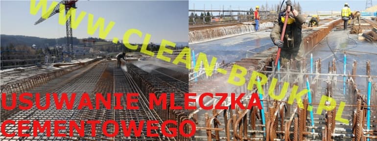 Hydromonitoring betonu wiadukt - Skomielna - Naprawa