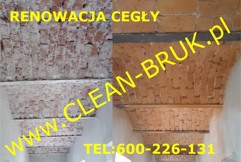 czyszczenie i renowacja cegły w Małopolsce