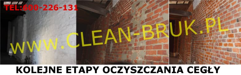 czyszczenie i fugowanie starej cegły w Krakowie
