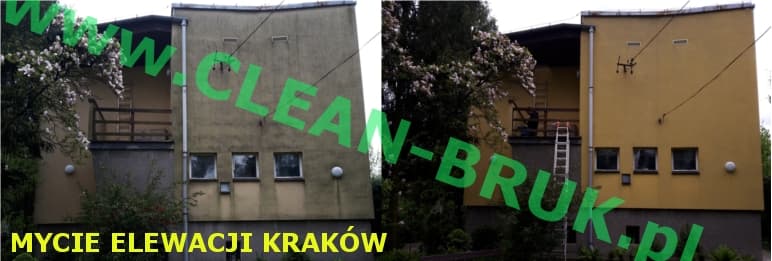 Kraków mycie elewacji prywatnych